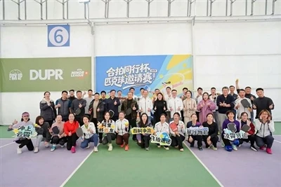 Torneo a inviti di pickleball tenutosi a Hangzhou